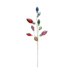 25" Plastic & Foam Light Bulb Spray w/ Glitter