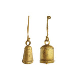 Gold Metal Bell Ornament