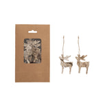 Birch Bark Ornaments in Bag