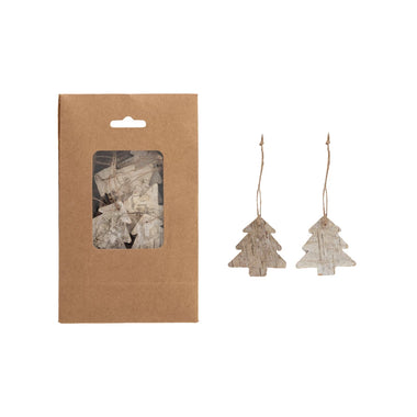 Birch Bark Ornaments in Bag