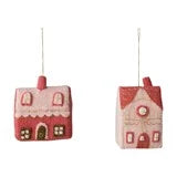 Wool Felt House Ornament