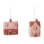 Wool Felt House Ornament