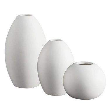 Bisque White Matte Vase