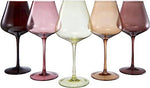 Terracotta Mars Collection Colored Crystal Wine Glass