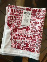 Supper Club Tea Towel