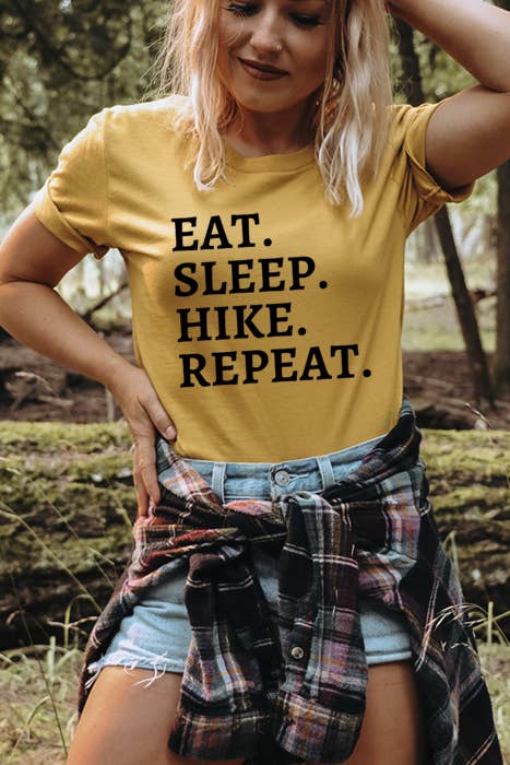 Eat Sleep Hike Tee