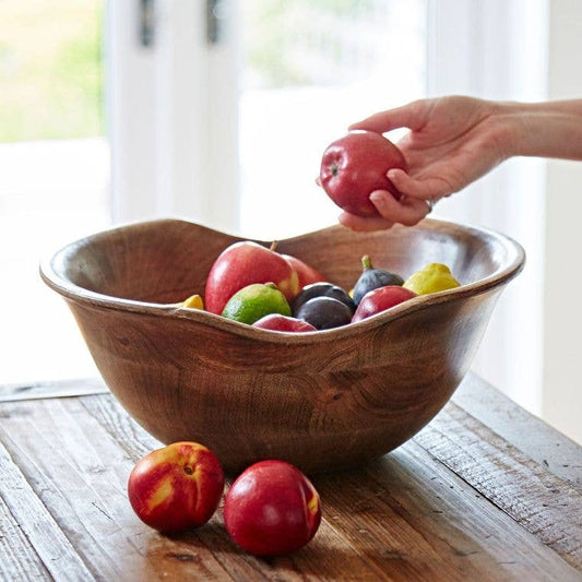 Handmade Wooden Fruit Bowl