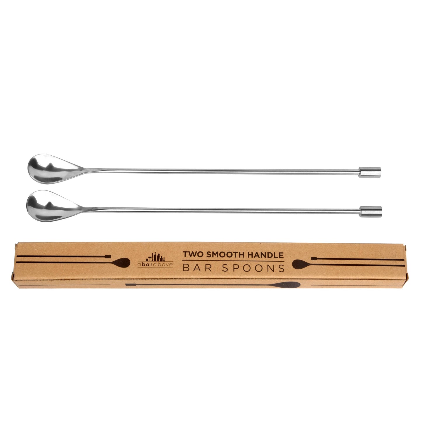 Bar Spoons - Smooth Handle - Set of 2