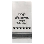 Jingle Towel - Dogs Welcome
