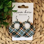 Charlotte Plaid Earrings