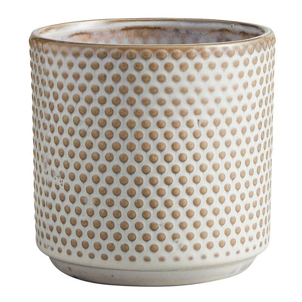 Dotted Planter Pot - Large – Linen & Clove