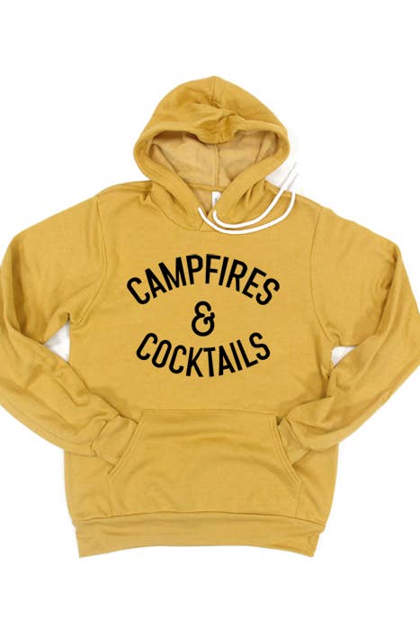 Campfire and Cocktails Hoodie