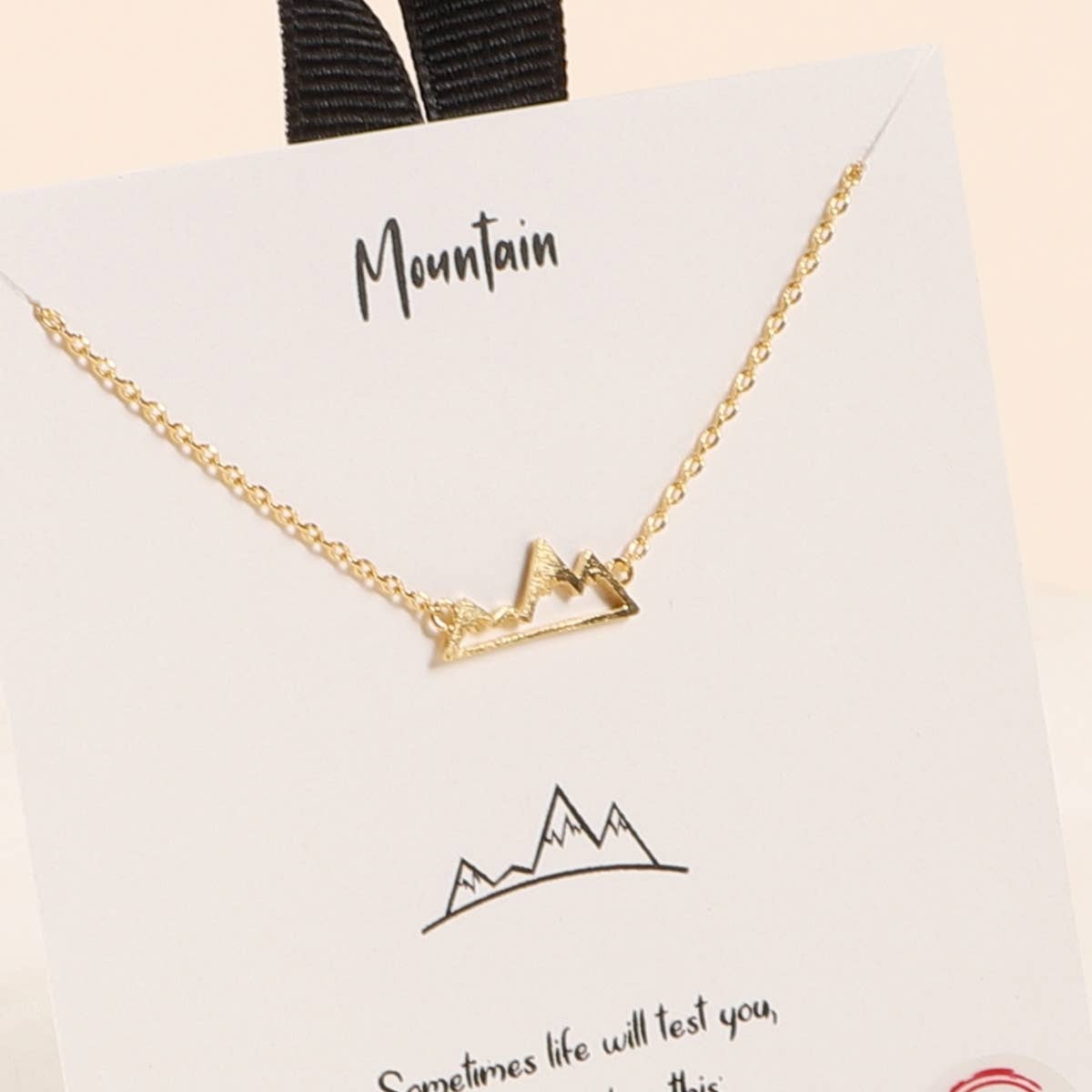 Mountains Charm Necklace