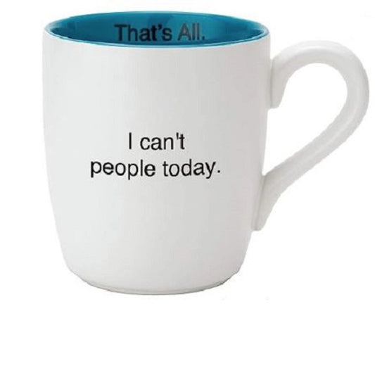 Can't People Coffee Mug