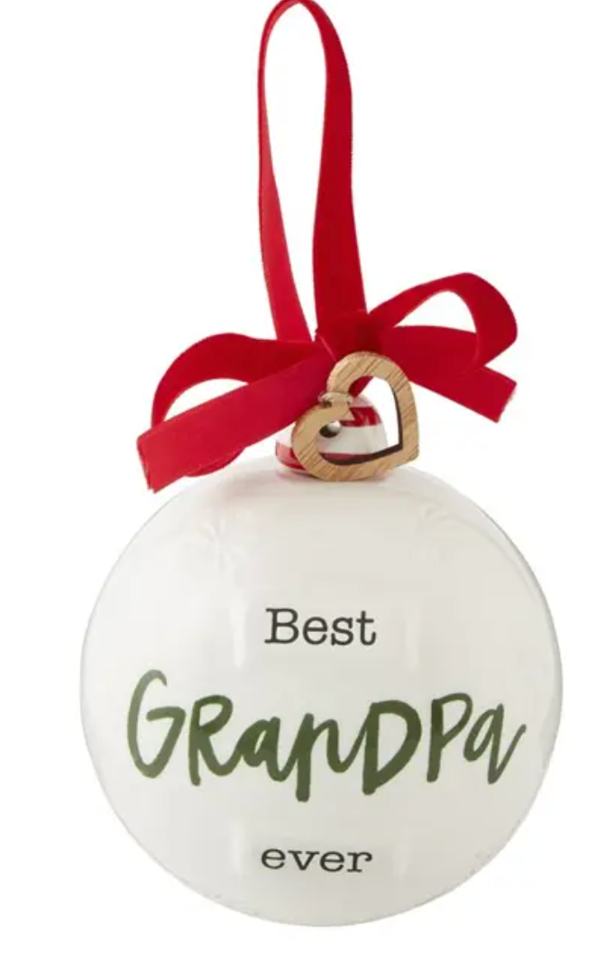 Best Grandpa Ornament
