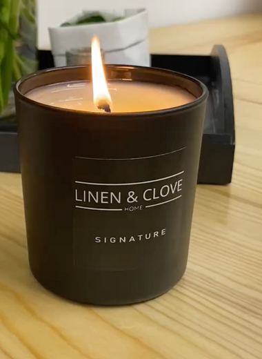 Linen & Clove Signature Candle