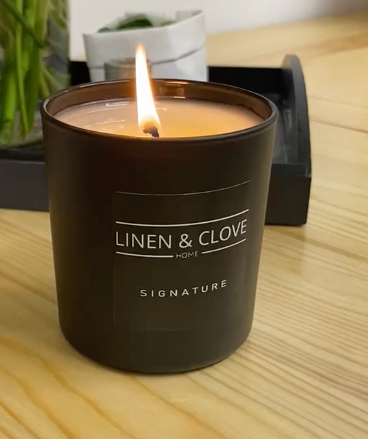 Linen & Clove Signature Candle