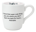 Text Me Back Coffee Mug