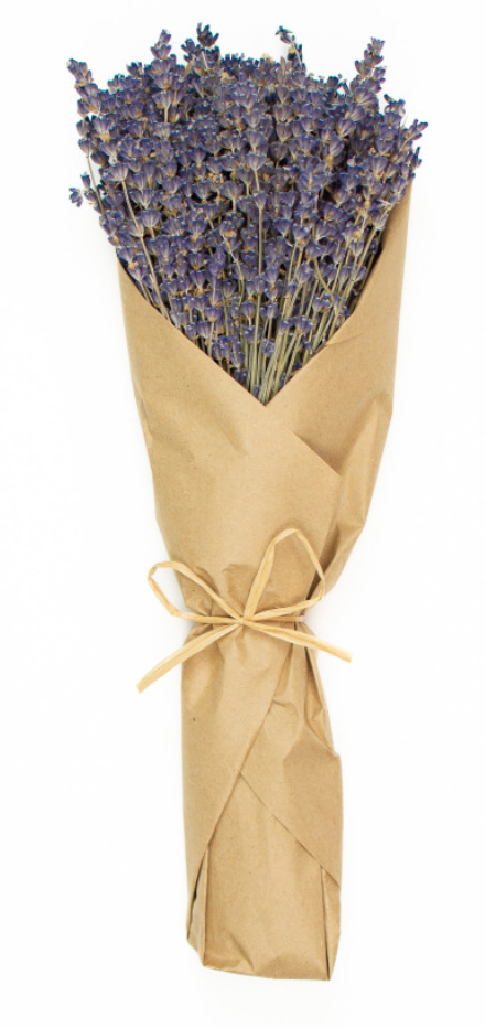 French Lavender Wrapped in Craft Paper