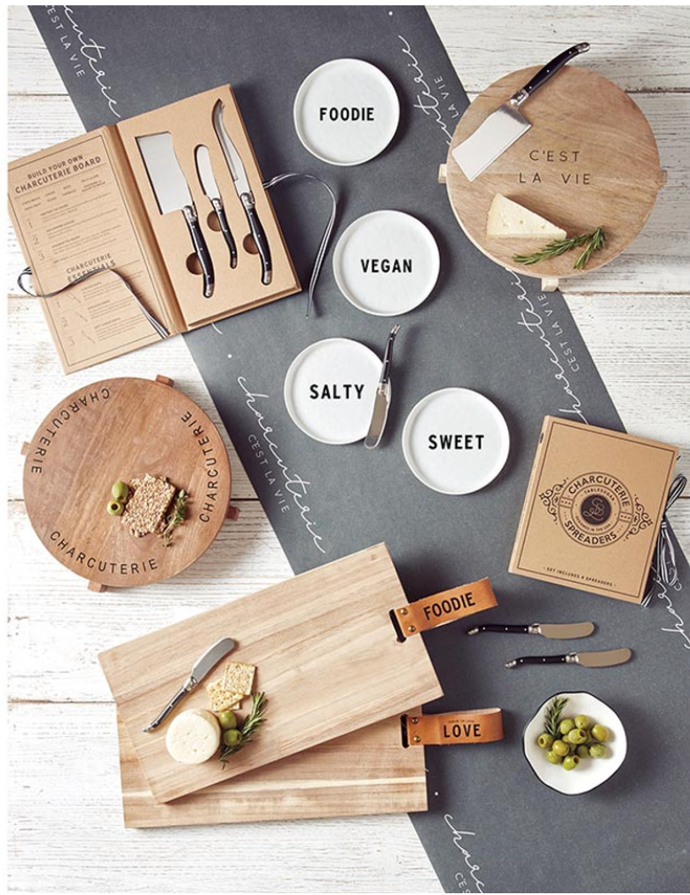 Charcuterie Paper Roll- Grey