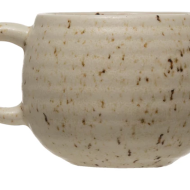 Stoneware Mug with Glaze