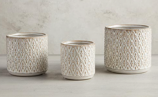 Embossed Pot