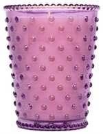 Hobnail Candle - Lilac