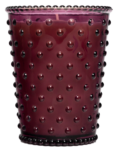 Hobnail Candle - Fig