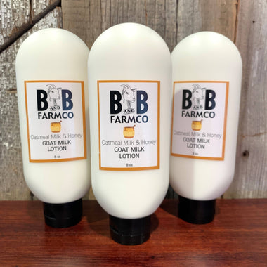 Oatmeal, Milk & Honey Goat Milk Lotion - 8 oz