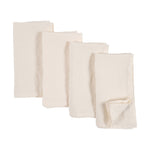 100% Stone Washed Linen Napkins-Set Of 4