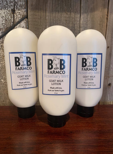 Rosemary Mint Goat Milk Lotion - 8 oz
