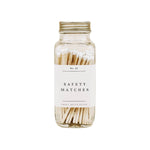 Safety Matches - White - 60 Count, 3.75"