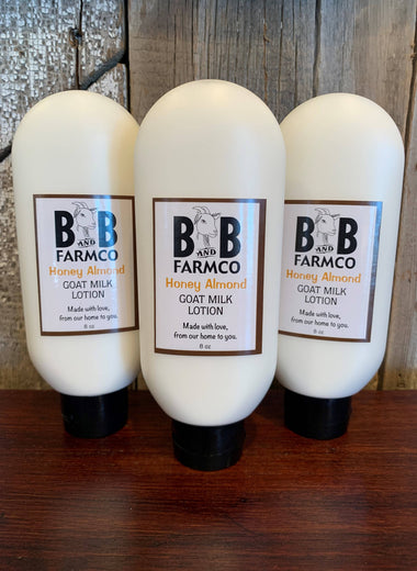 Honey Almond Goat Milk Lotion - 8oz