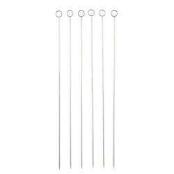 Stainless Steel Cocktail or Appetizer Picks - Pack of 6