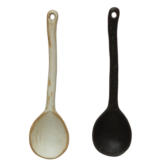 Stoneware Serving Spoon