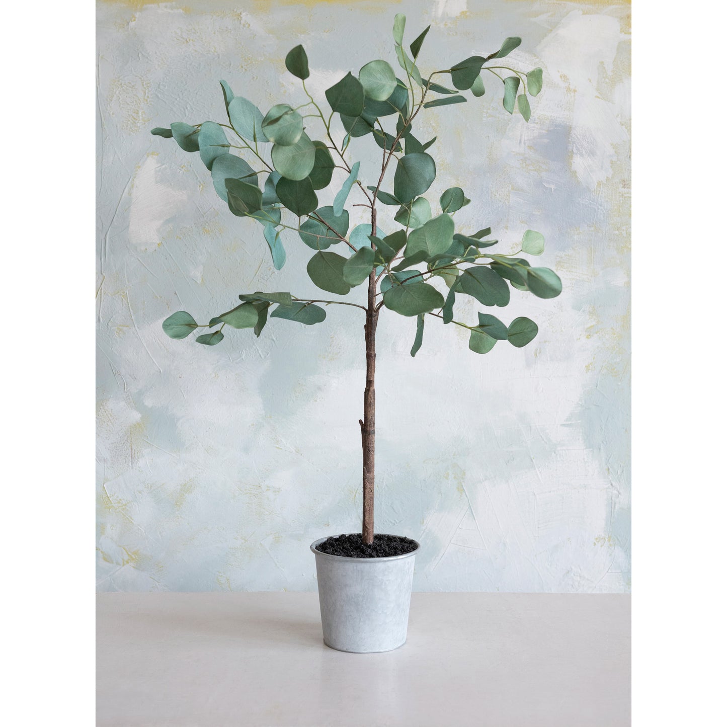 Faux Eucalyptus Tree in Pot - 3.5'